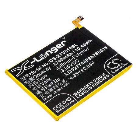 Bsc Preferred ZTE Blade V8 BV0800 Mobile Phone Replacement Battery CS-ZTV810SL